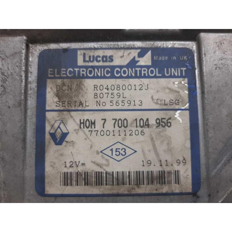 CENTRALITA MOTOR UCE 7700104956  - imagen 2