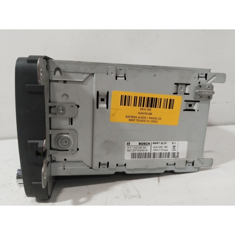 SISTEMA AUDIO / RADIO CD 6JA035186  - imagen 4