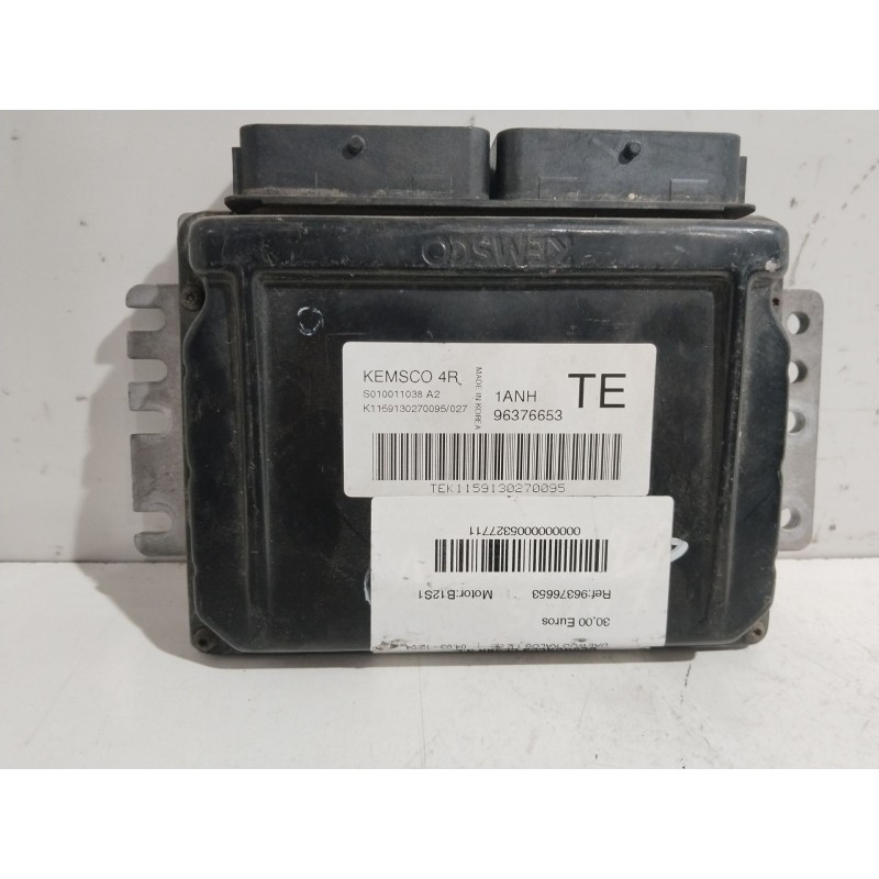 CENTRALITA MOTOR UCE 96376653  - imagen 1