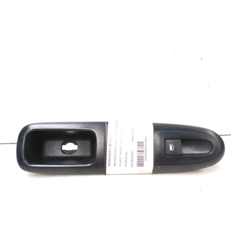 MANDO ELEVALUNAS TRASERO DERECHO 6552KW  - imagen 1