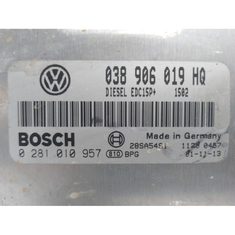 CENTRALITA MOTOR UCE 0281010957 038906019HQ  - imagen 2