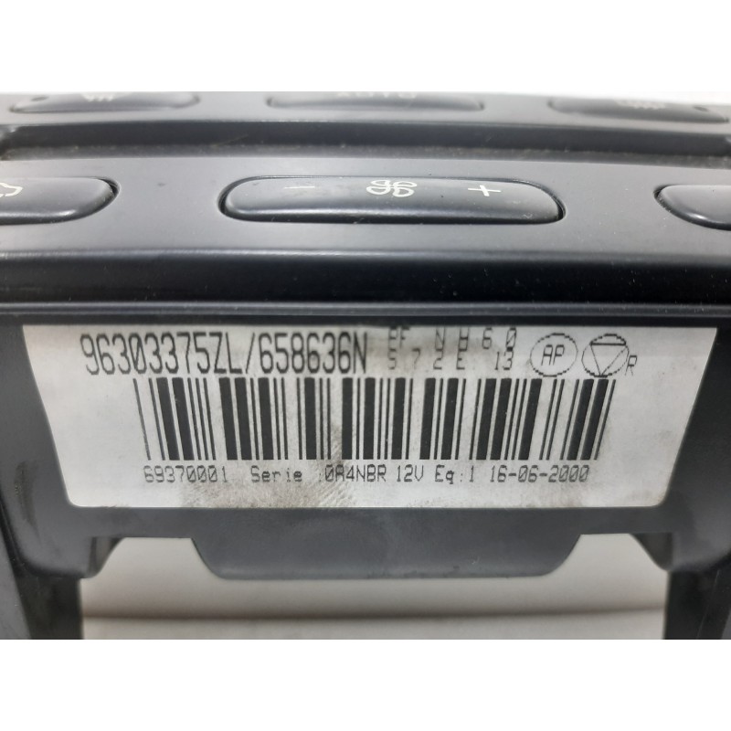 MANDO CALEFACCION / AIRE ACONDICIONADO 963033757L 658636N 6451EY - imagen 2