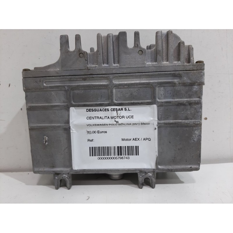 CENTRALITA MOTOR UCE 0261204616617 BOSCH - imagen 2