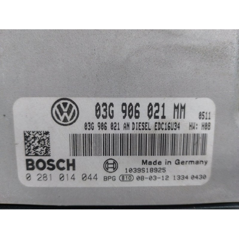 CENTRALITA MOTOR UCE 03G906021M  - imagen 3