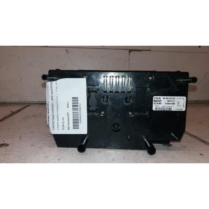 MANDO CALEFACCION / AIRE ACONDICIONADO 96450543XT  - imagen 2