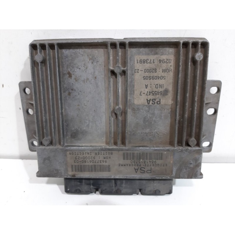 CENTRALITA MOTOR UCE 9641815780 50409S05 SAGEM - imagen 3