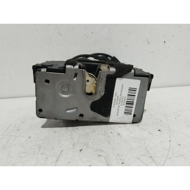 CERRADURA PUERTA DELANTERA DERECHA 13258275 1295327 - imagen 3
