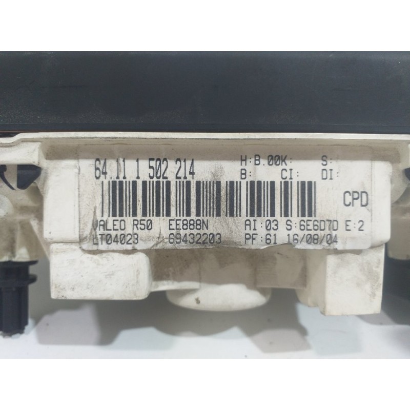 MANDO CALEFACCION / AIRE ACONDICIONADO 64111502214 69432203 EE888N - imagen 2