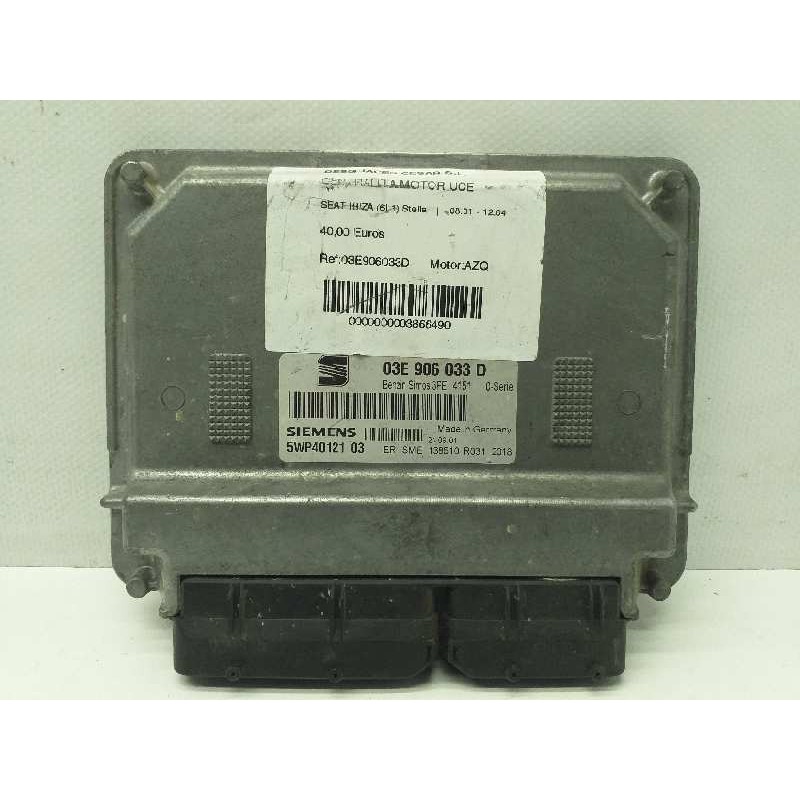 CENTRALITA MOTOR UCE 5WP4012103 03E906033D  - imagen 1