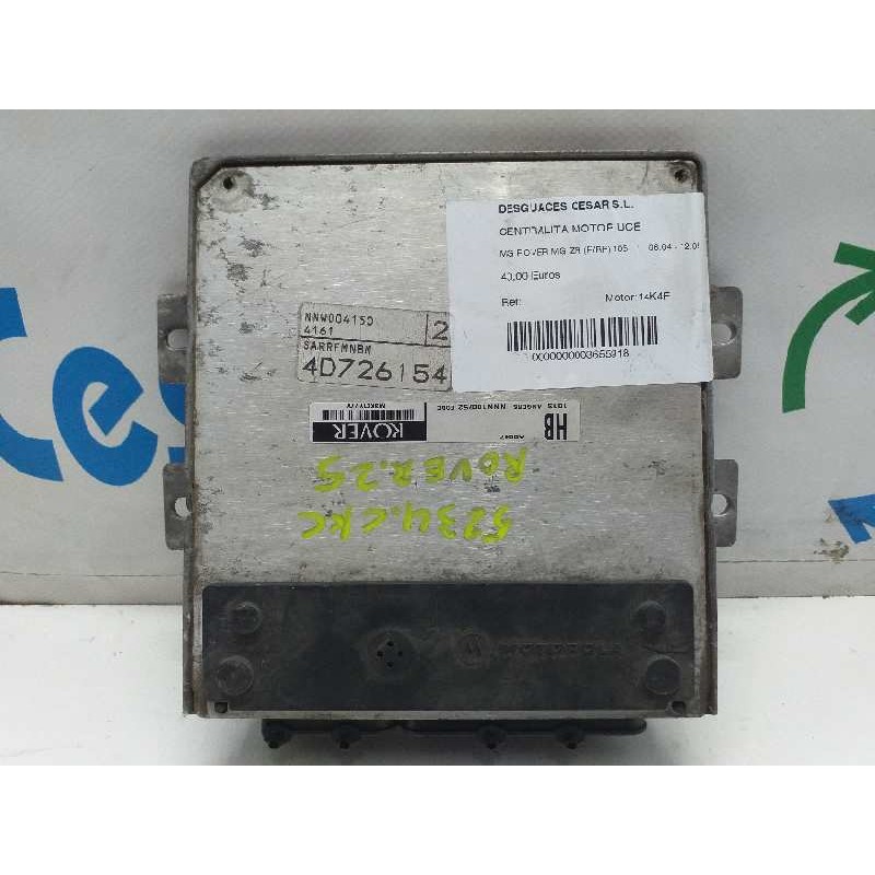 CENTRALITA MOTOR UCE NNN100752  - imagen 2