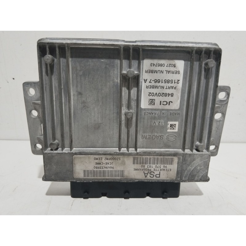 CENTRALITA MOTOR UCE 9657018380  - imagen 2