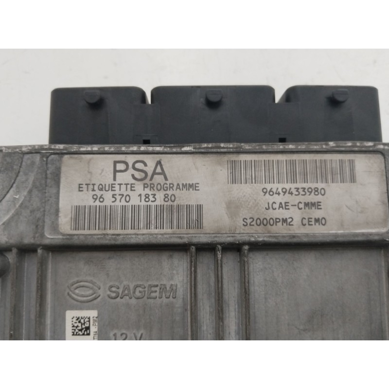 CENTRALITA MOTOR UCE 9657018380  - imagen 3